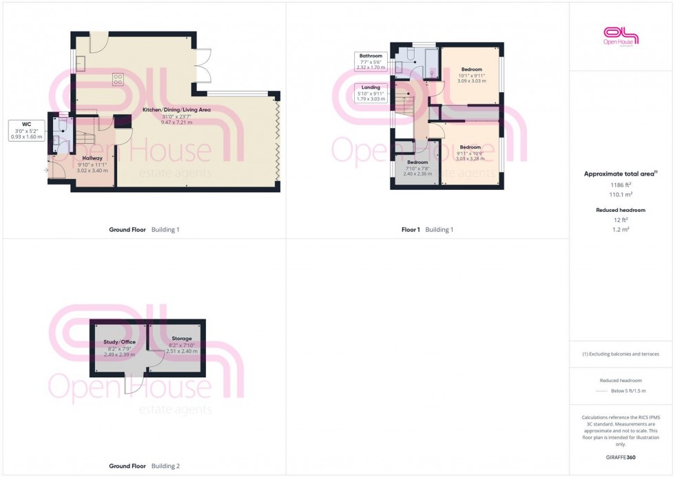 Floorplan for Skyline View, Peacehaven