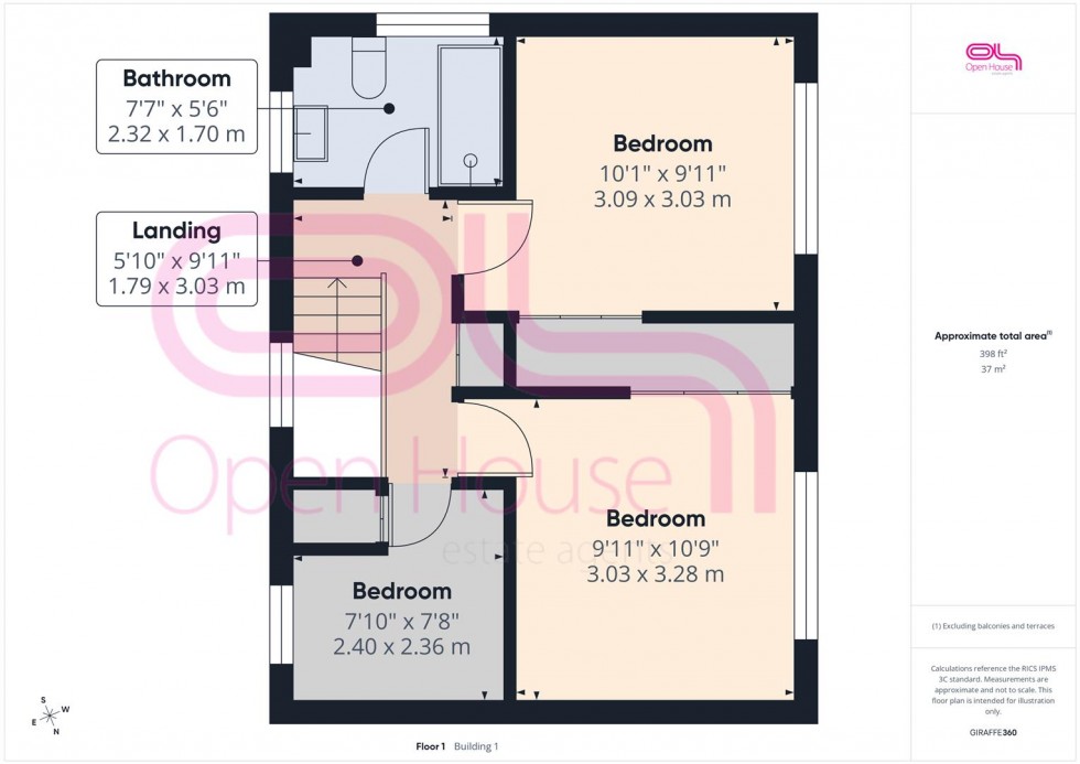 Floorplan for Skyline View, Peacehaven