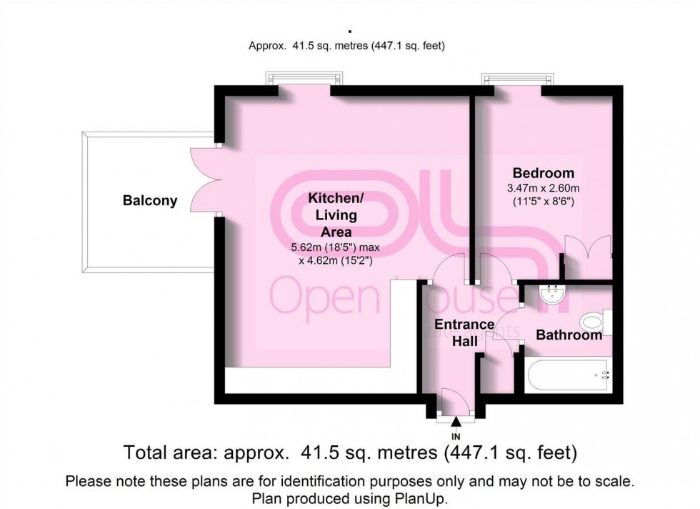 Floorplan for Jams Court,North Lane