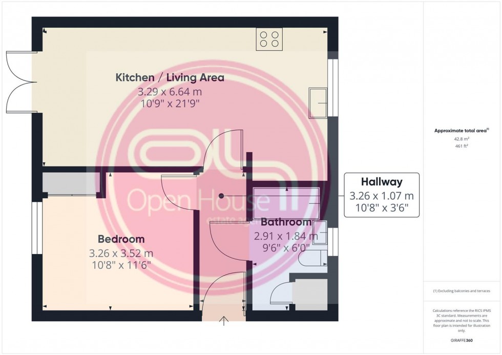 Floorplan for Starling Close, Branston