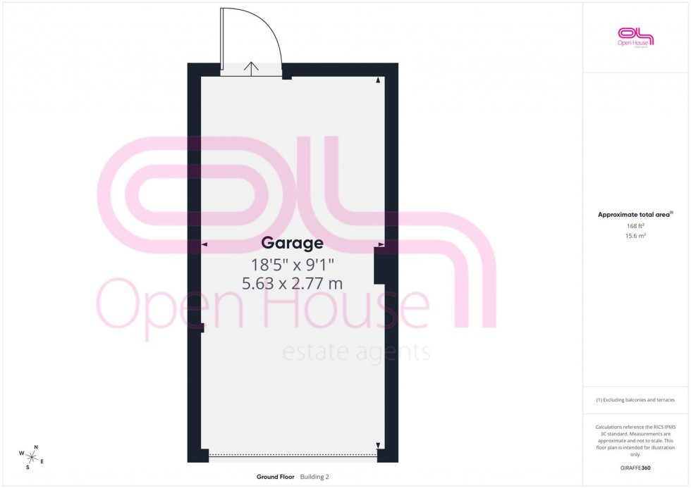Floorplan for Sarnia Close, Peacehaven