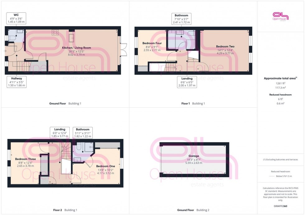 Floorplan for Westview Close