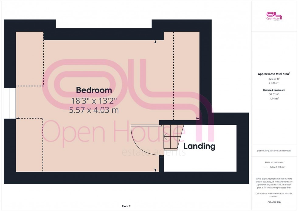 Floorplan for Lewes Road, Newhaven