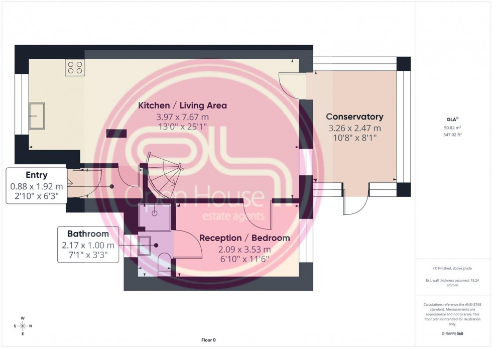 Floorplan for Grafton Road, Burton-On-Trent