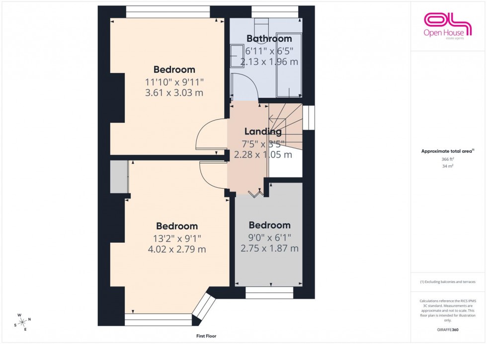 Floorplan for Chesham Road, Stafford