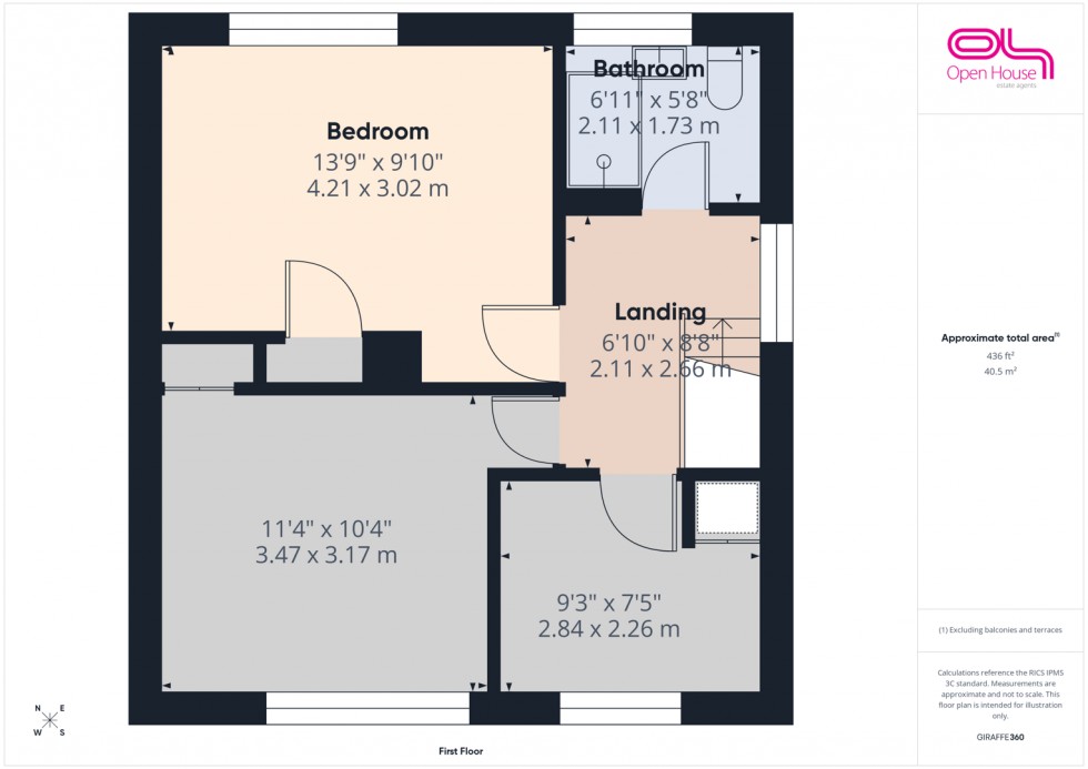 Floorplan for Douglas Road West, Stafford