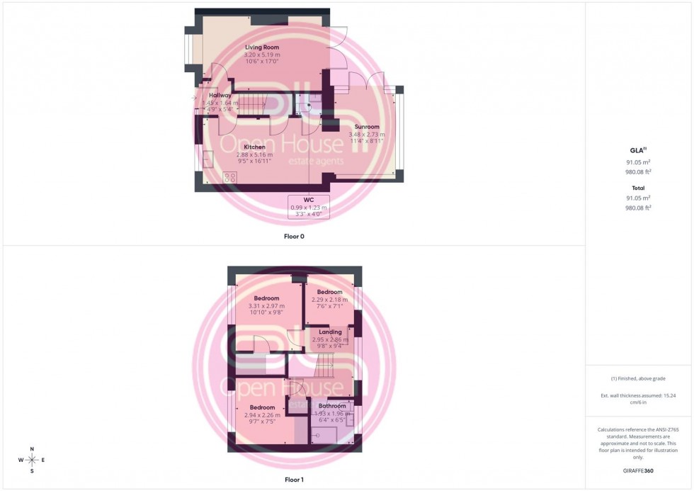 Floorplan for Ashbrook, Burton-On-Trent