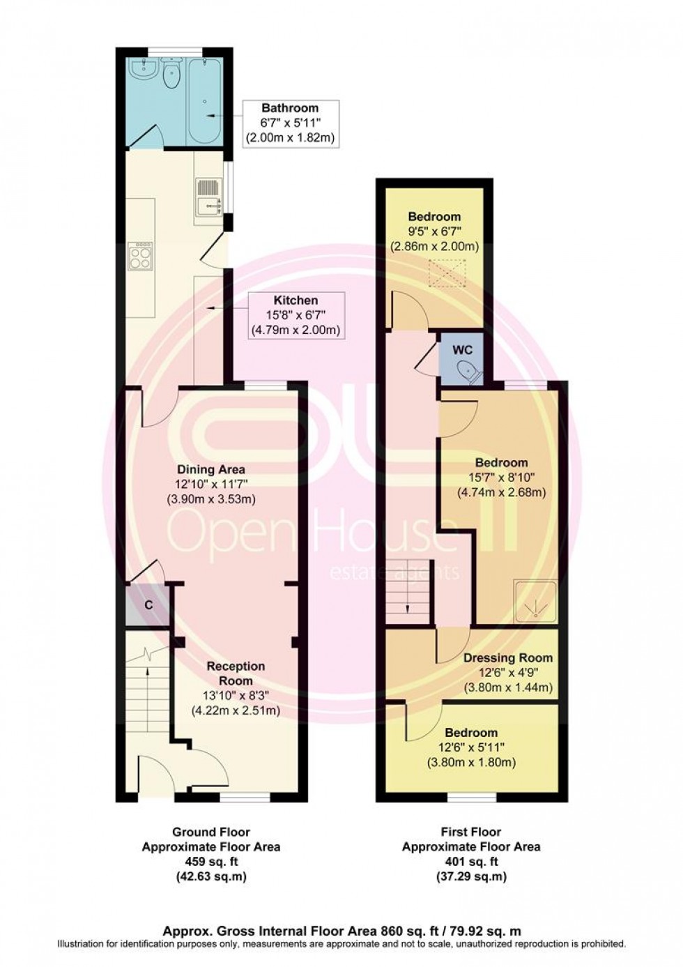 Floorplan for Bearwood Hill Road, Burton-On-Trent
