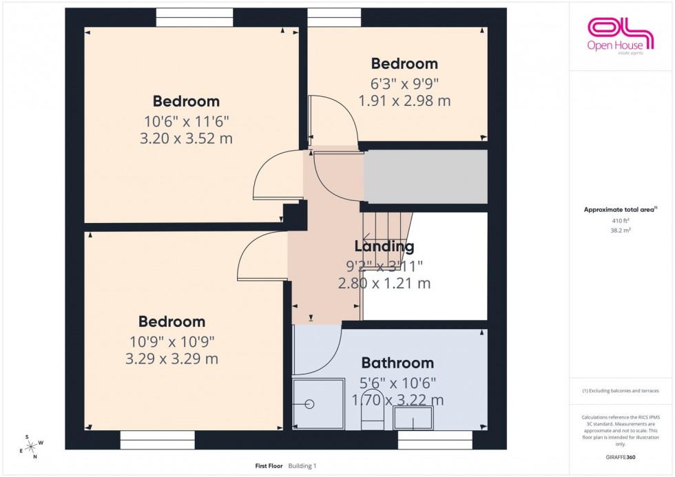 Floorplan for Penkvale Road, Stafford