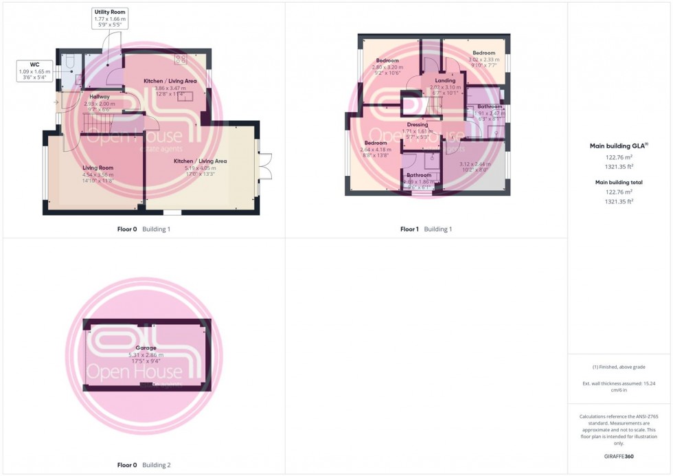 Floorplan for Marley Way, Drakelow, Burton-On-Trent