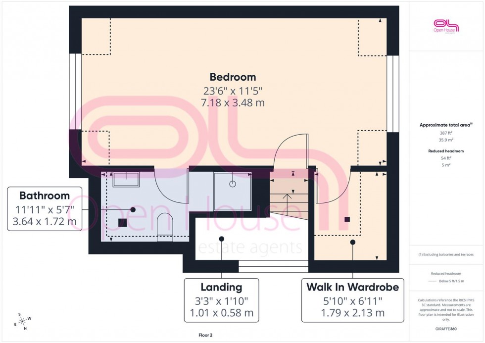 Floorplan for Cairo Avenue, Peacehaven