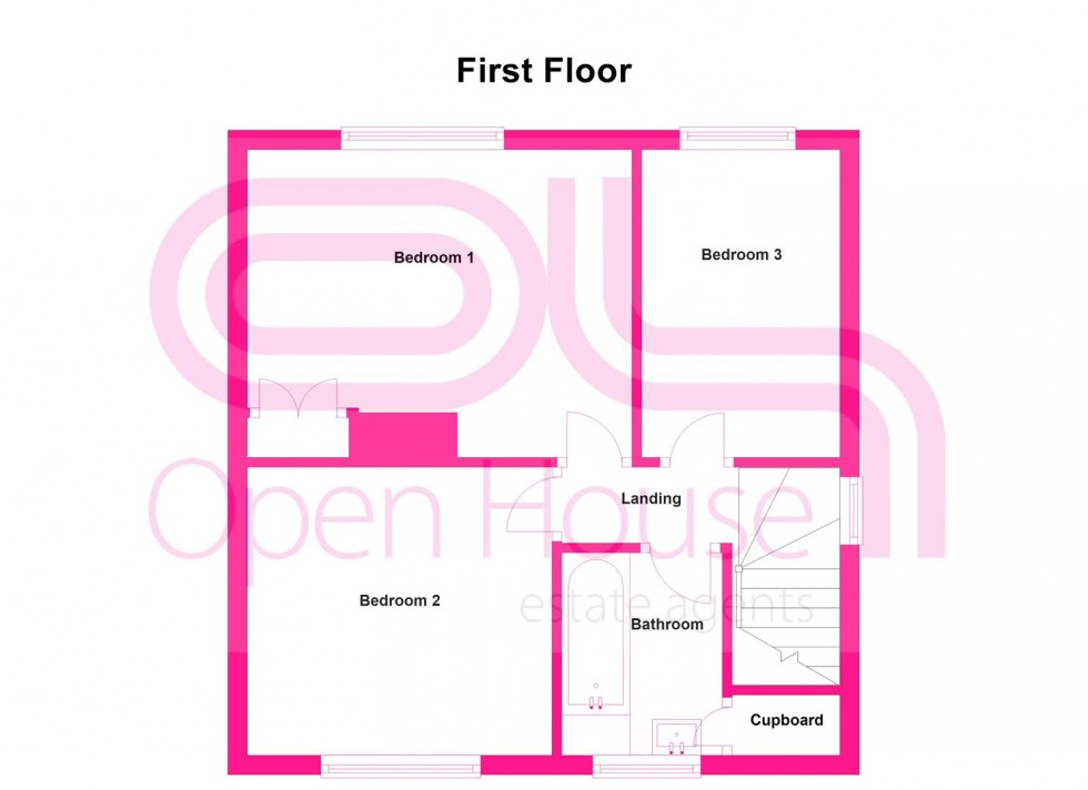 Floorplan for Kinnerley, Oswestry