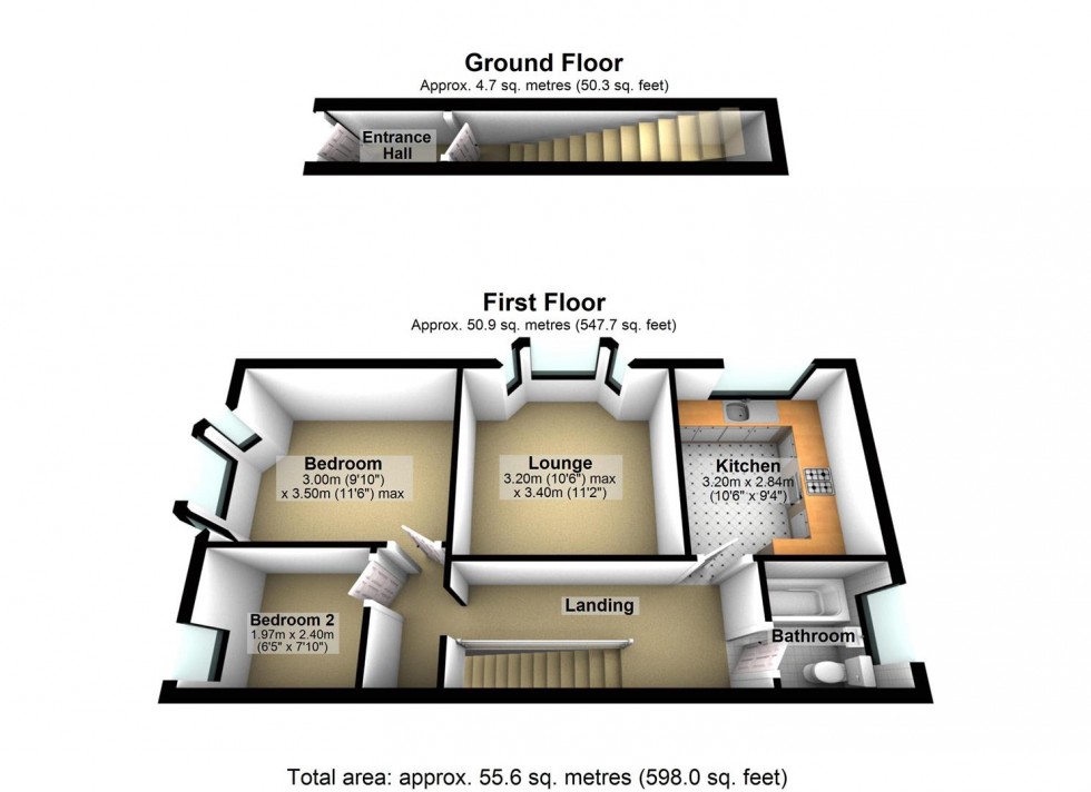 Floorplan for Kingsland Road, Broadwater
