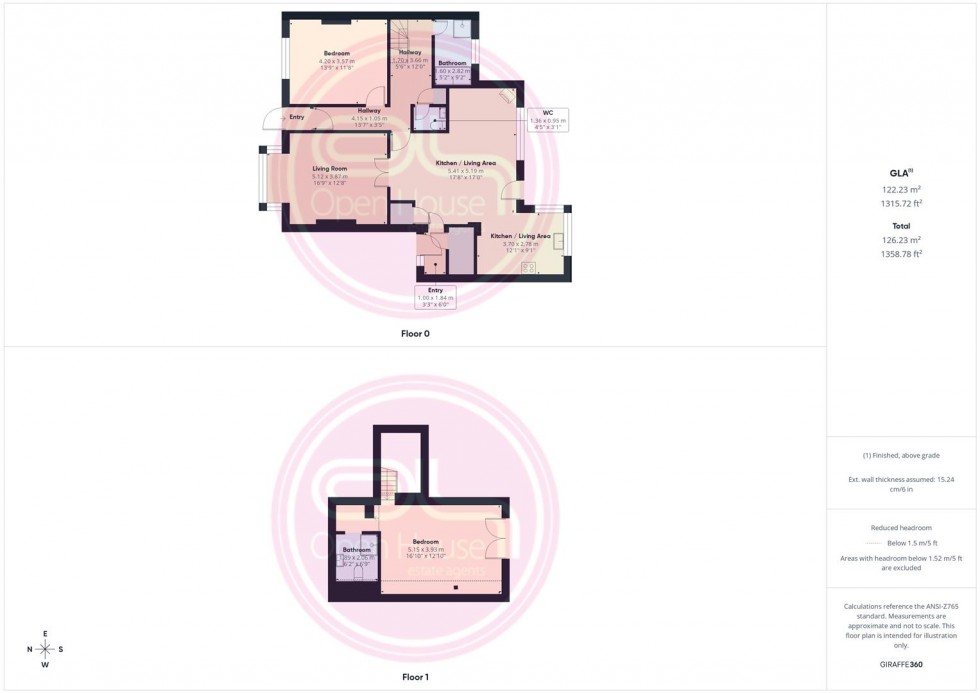 Floorplan for Beamhill Road, Stretton, Burton-On-Trent