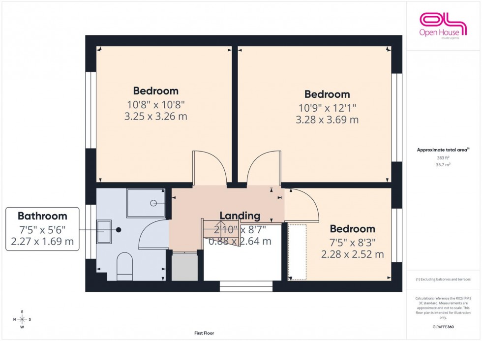 Floorplan for Buckland Road, Stafford