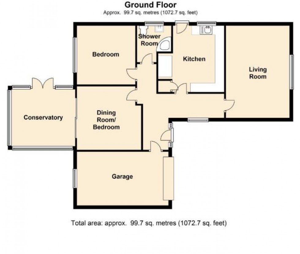 Floorplan for Wildbriar Close, West Winch, King's Lynn