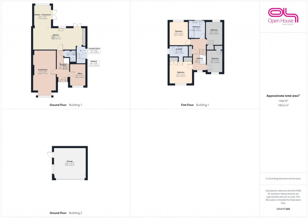 Floorplan for Grange Court, Hixon, Stafford