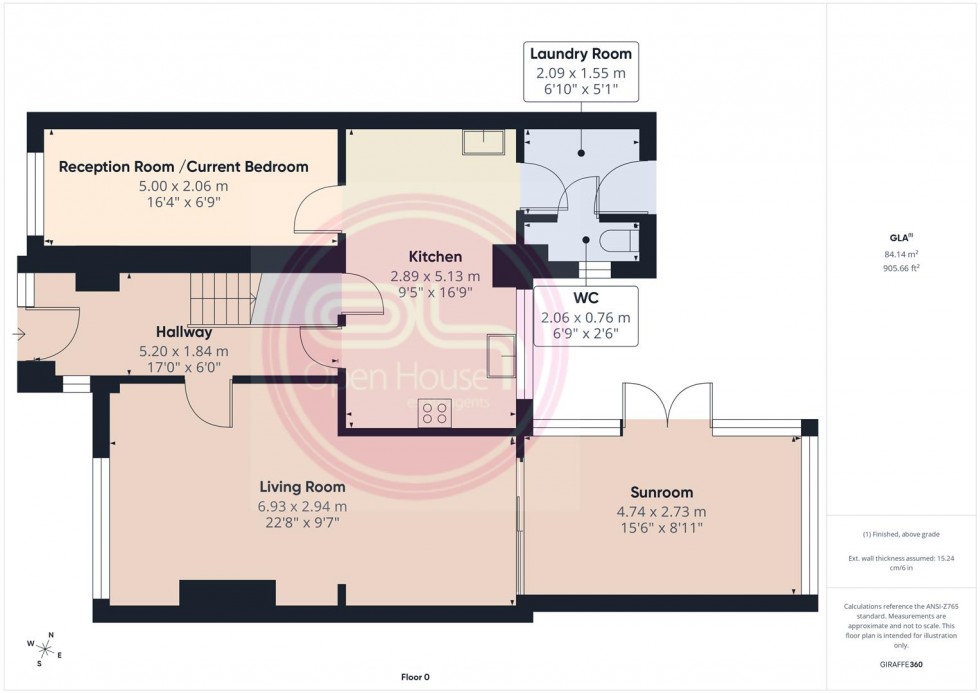 Floorplan for Newton Leys, Burton-On-Trent