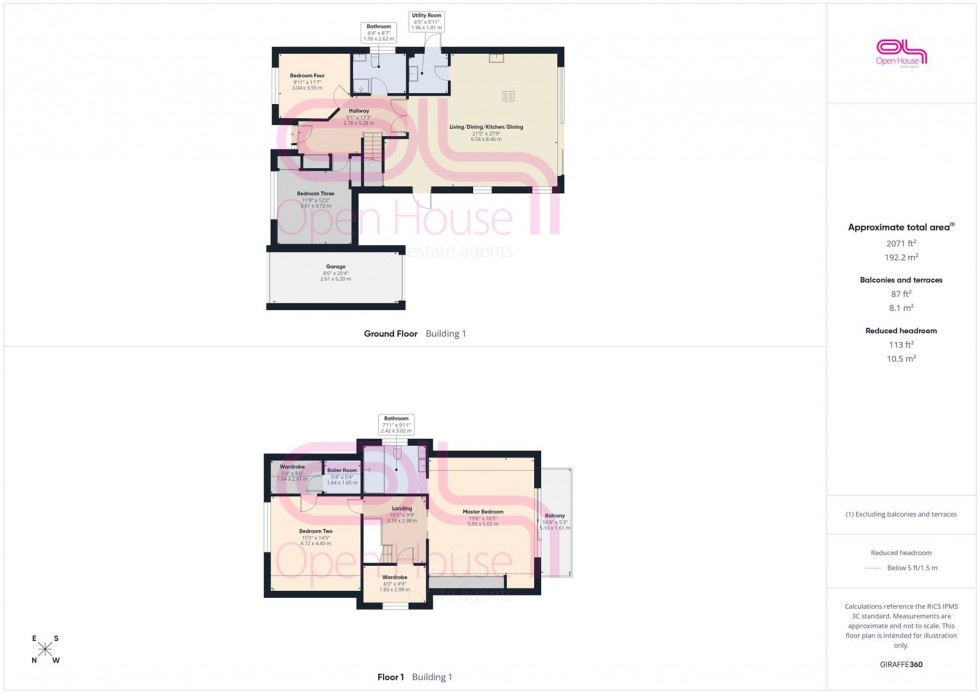 Floorplan for York Road, Peacehaven