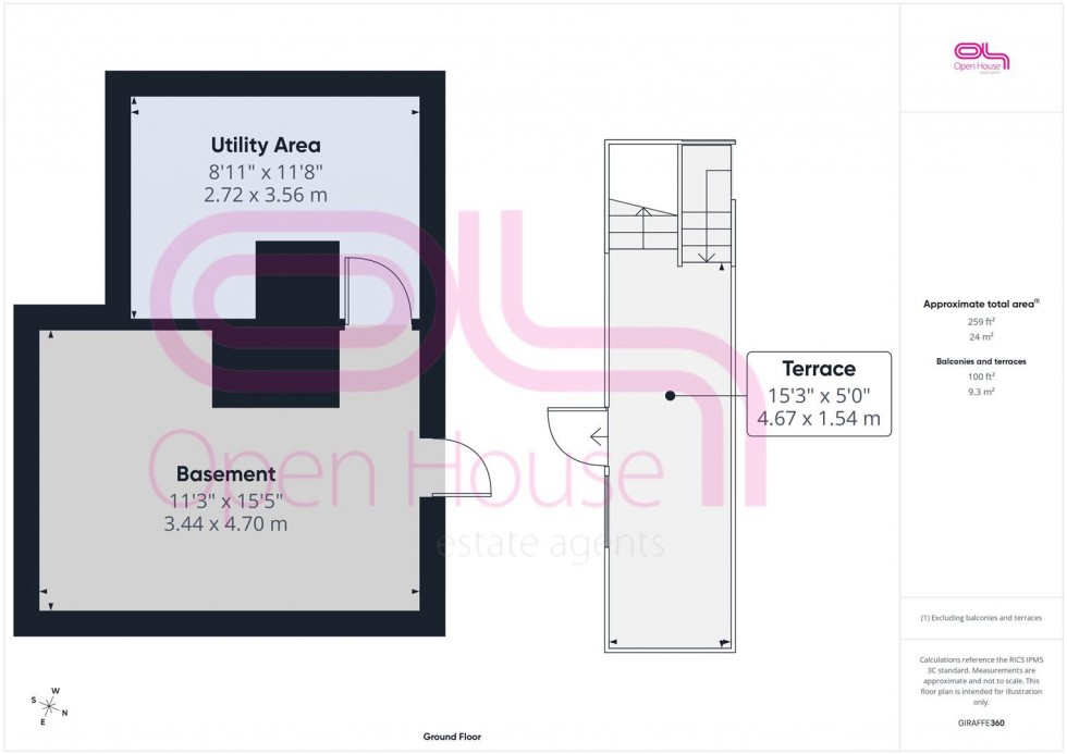 Floorplan for Lee Way, Newhaven