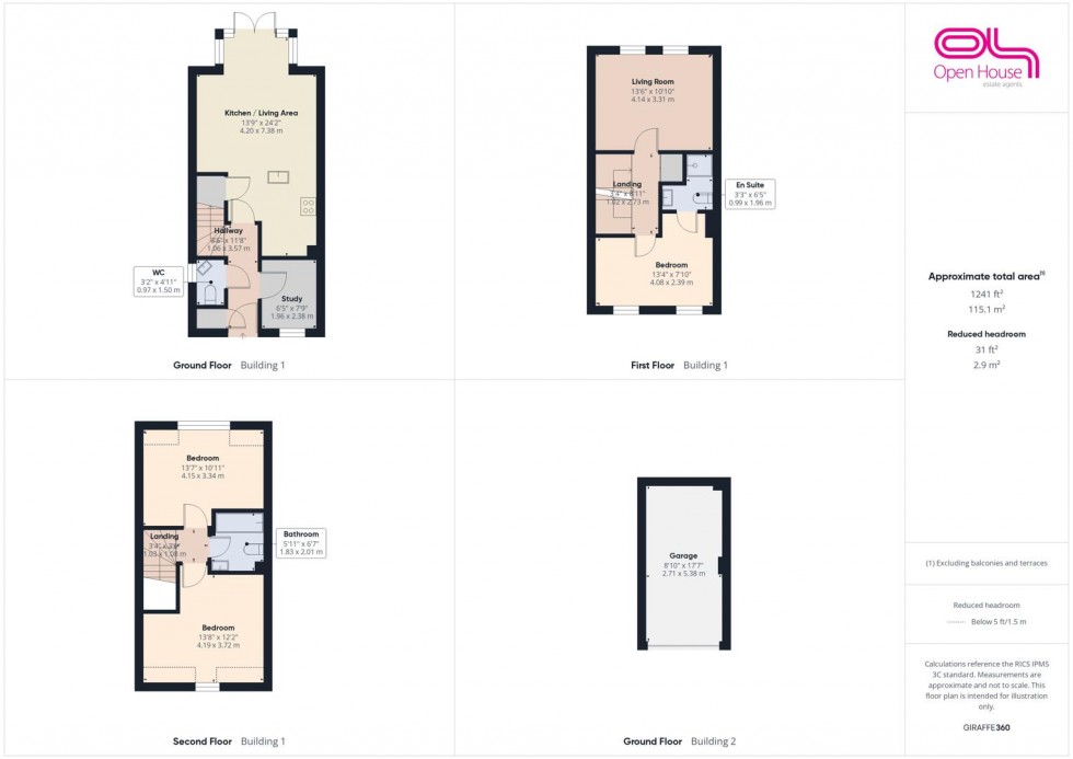 Floorplan for Avondale Circle, Stafford