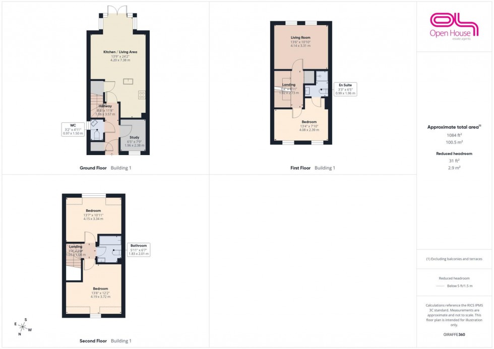 Floorplan for Avondale Circle, Stafford