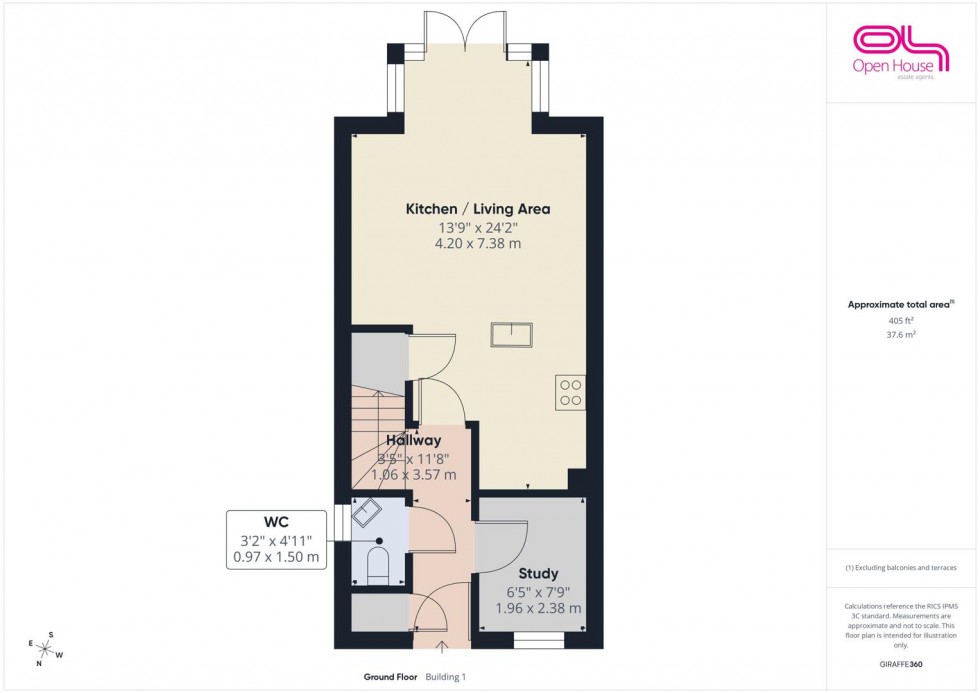 Floorplan for Avondale Circle, Stafford
