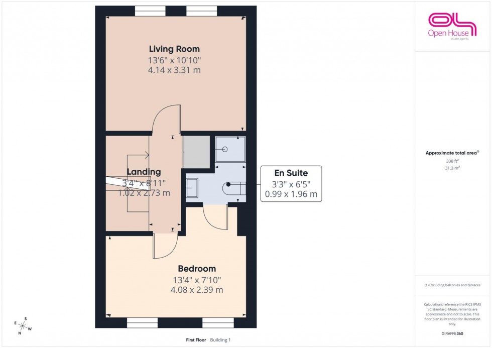 Floorplan for Avondale Circle, Stafford