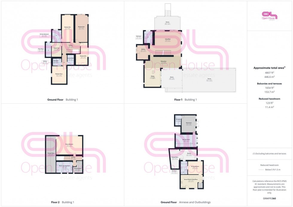 Floorplan for Chene Road, Peacehaven