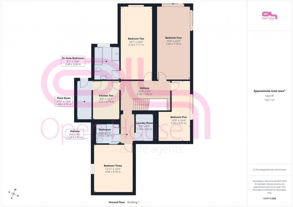 Floorplan for Chene Road, Peacehaven