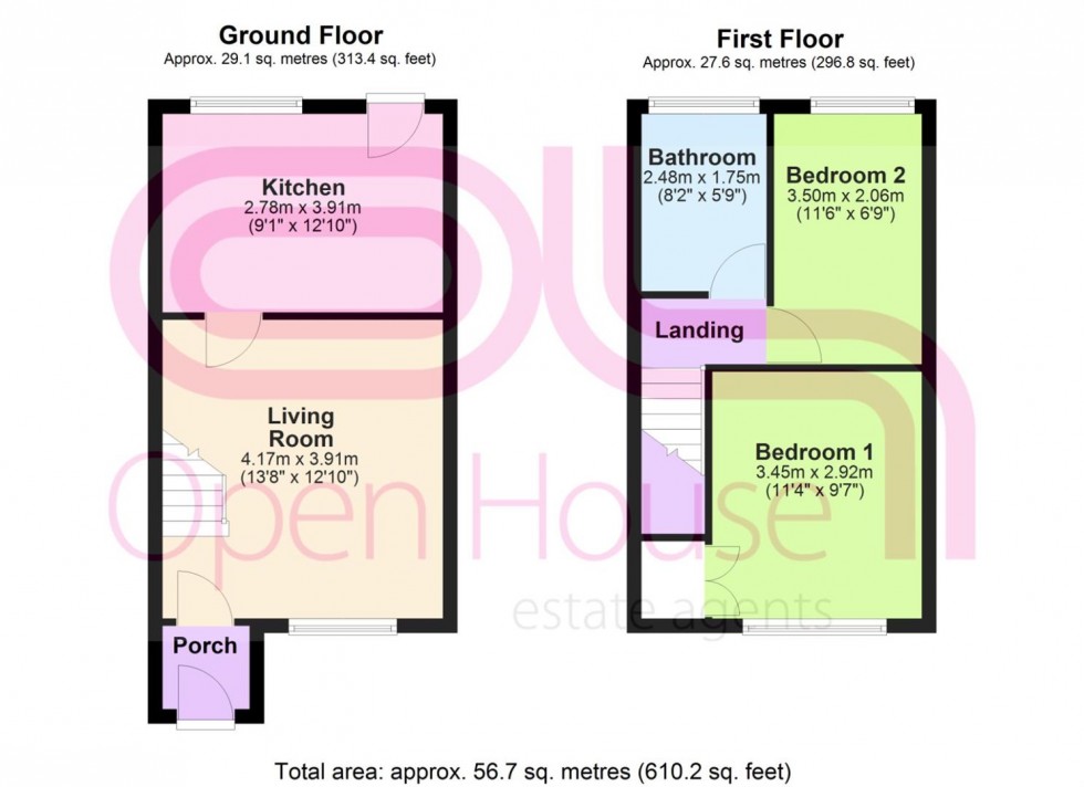 Floorplan for Deane Road, Bolton