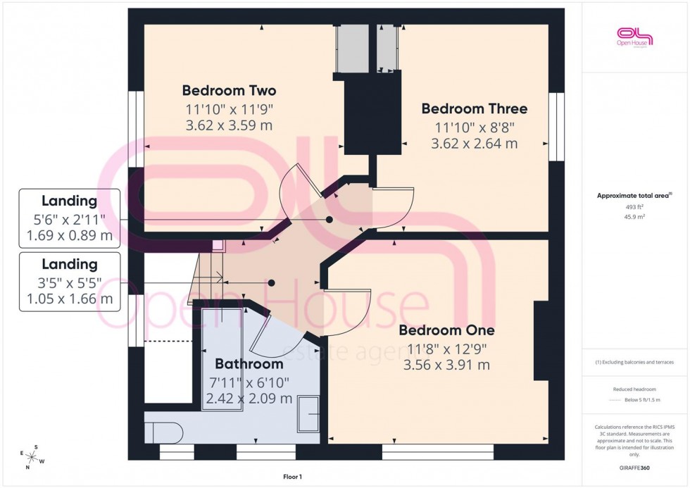 Floorplan for Norton Road, Norton, Seaford