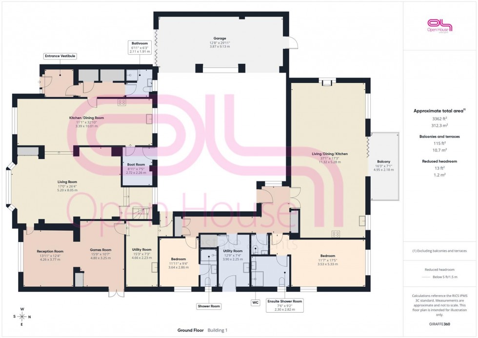 Floorplan for Telscombe Road, Peacehaven