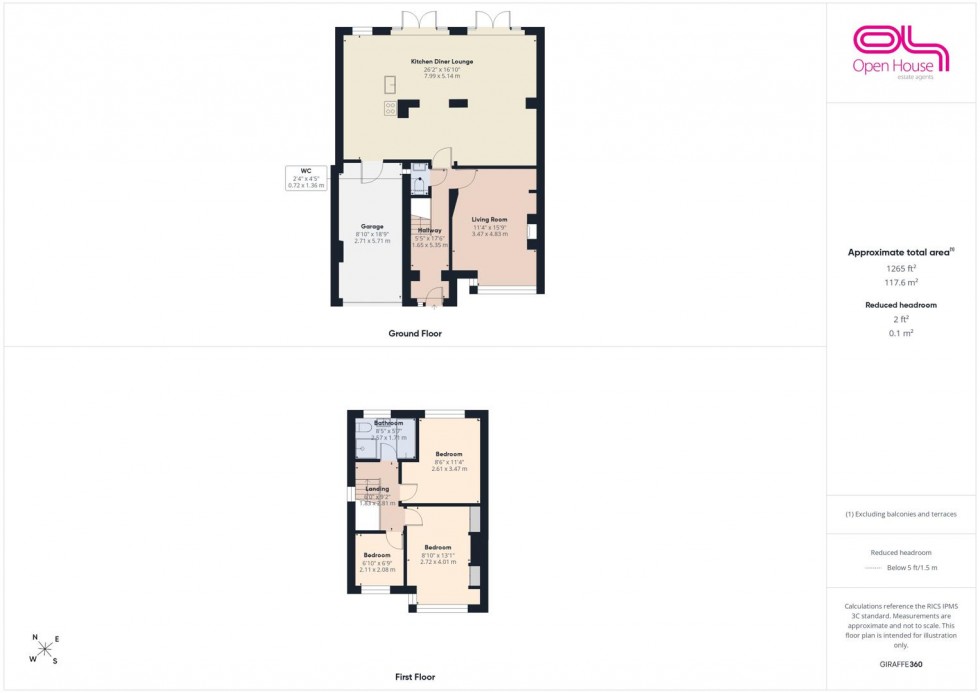 Floorplan for Cannock Road, Brocton, Stafford