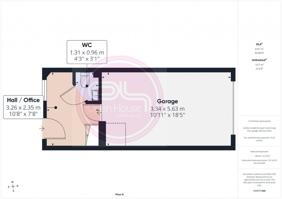 Floorplan for Swadlincote Road, Woodville