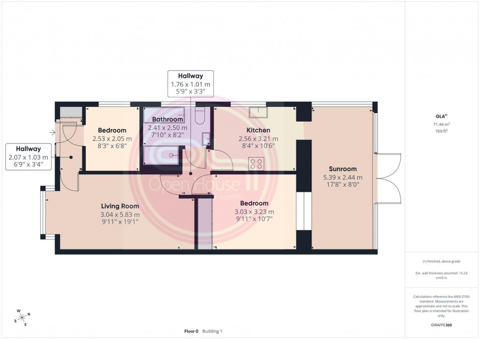 Floorplan for The Grange, Burton-On-Trent