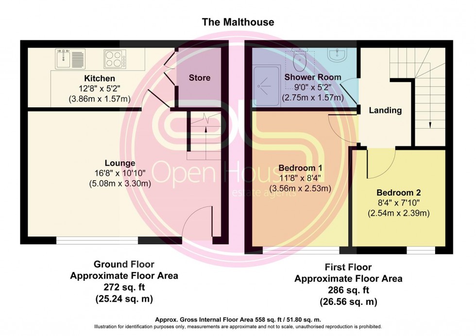 Floorplan for The Maltings, Horninglow Street, Burton-On-Trent