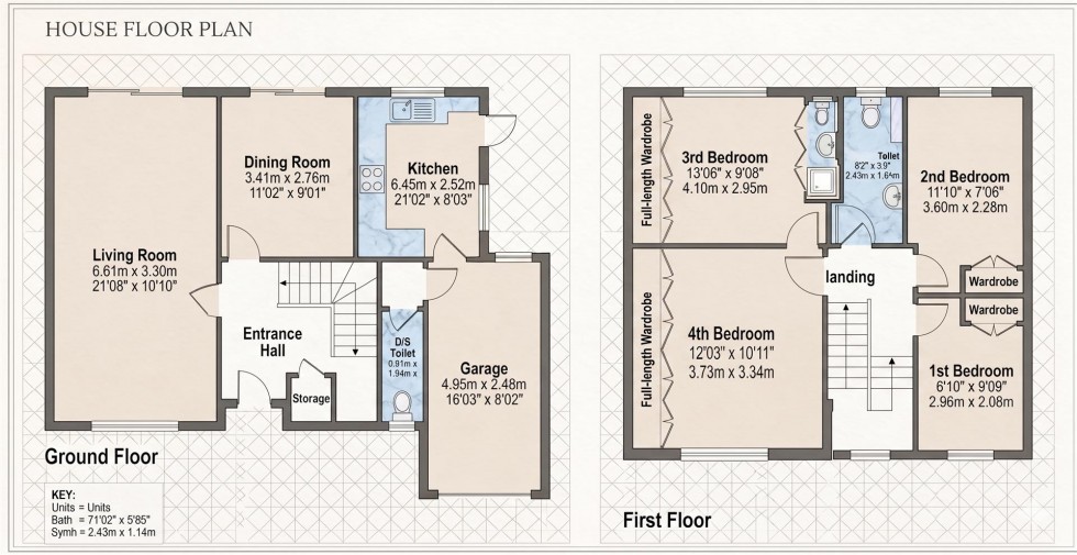 Floorplan for Denver Close, Petts Wood, Orpington