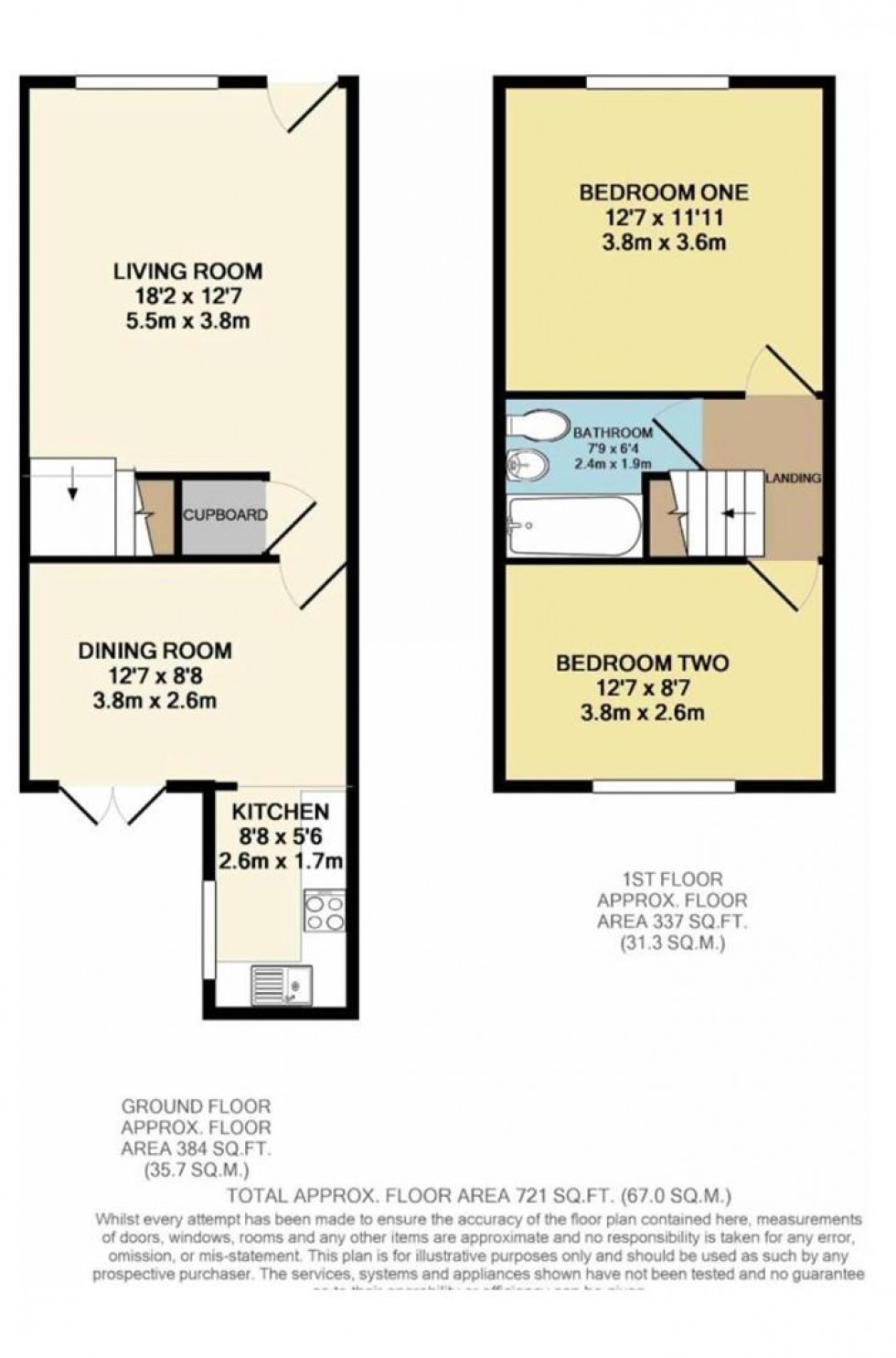 Floorplan for Naseby Road, Stockport