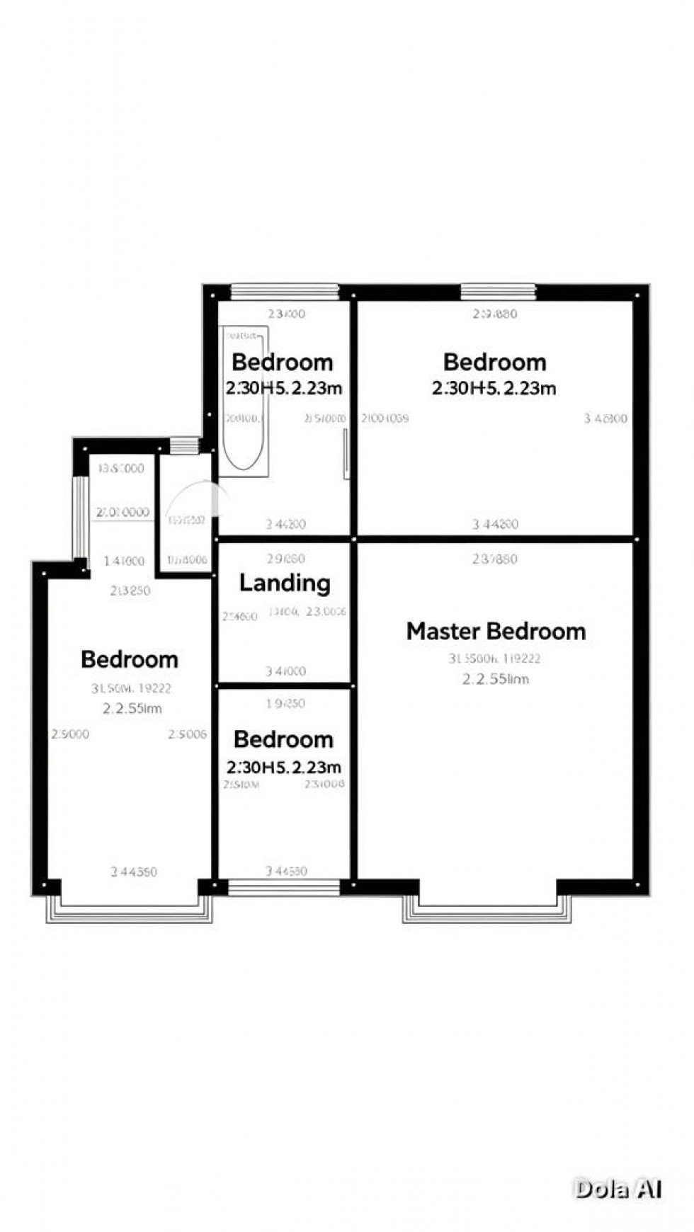 Floorplan for Marina Avenue, Denton, Manchester