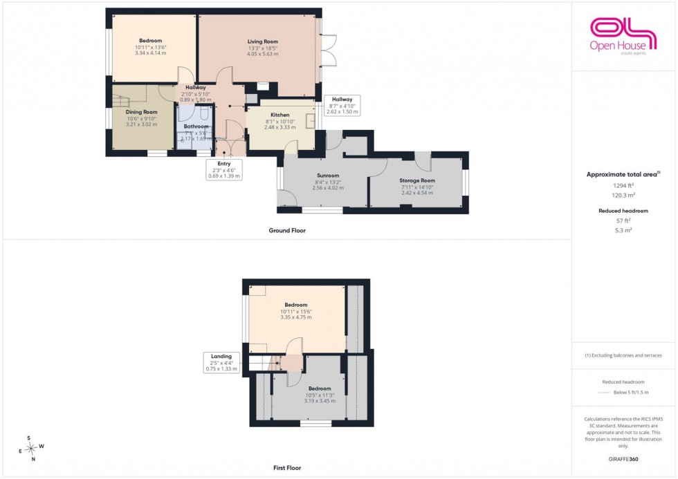 Floorplan for Greenways, Penkridge, Stafford