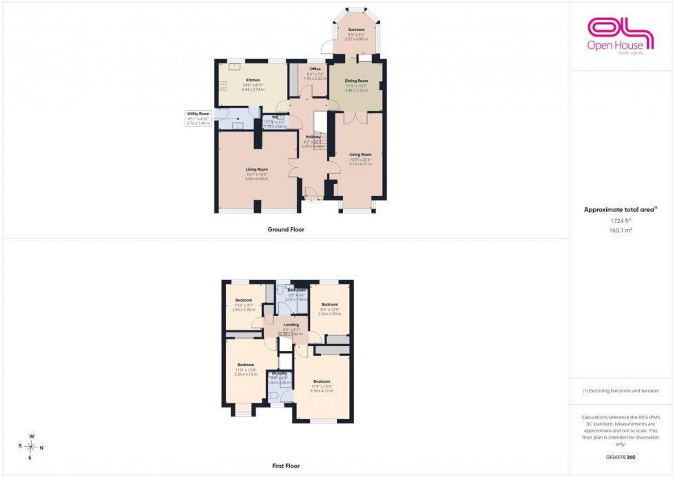 Floorplan for Brisbane Way, Cannock