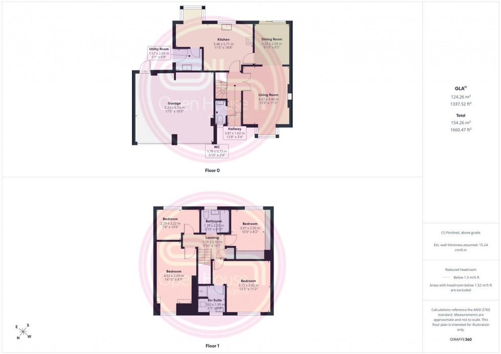 Floorplan for Newby Close, Burton-On-Trent