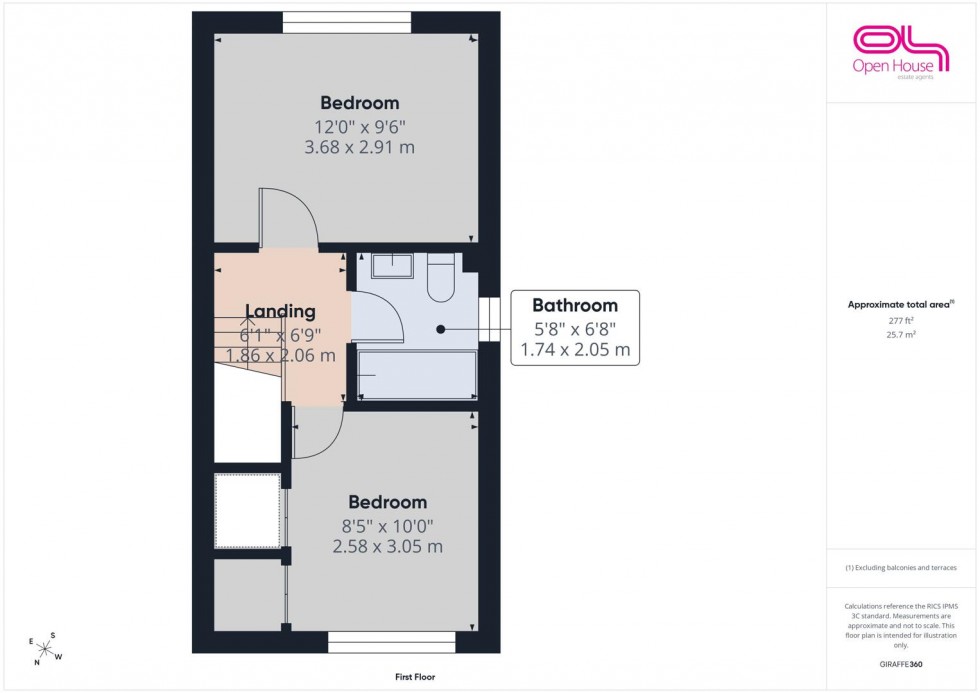 Floorplan for Coronation Road, Stafford