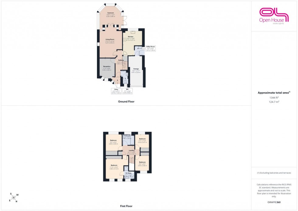 Floorplan for Gunnell Close, Stafford