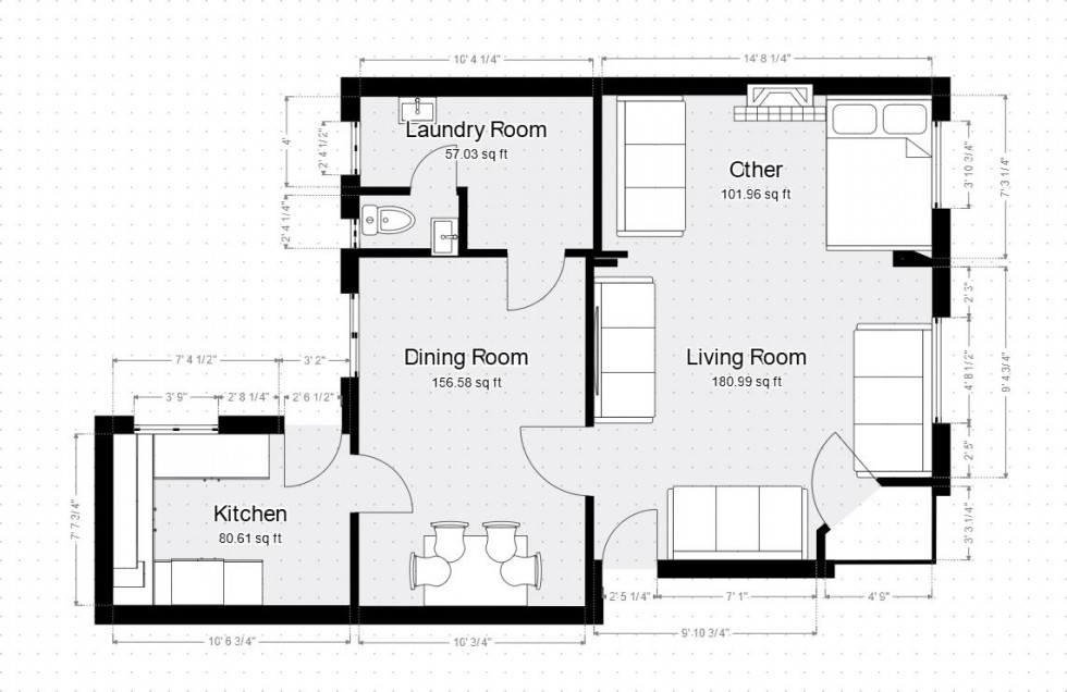 Floorplan for Mount Road, Manchester