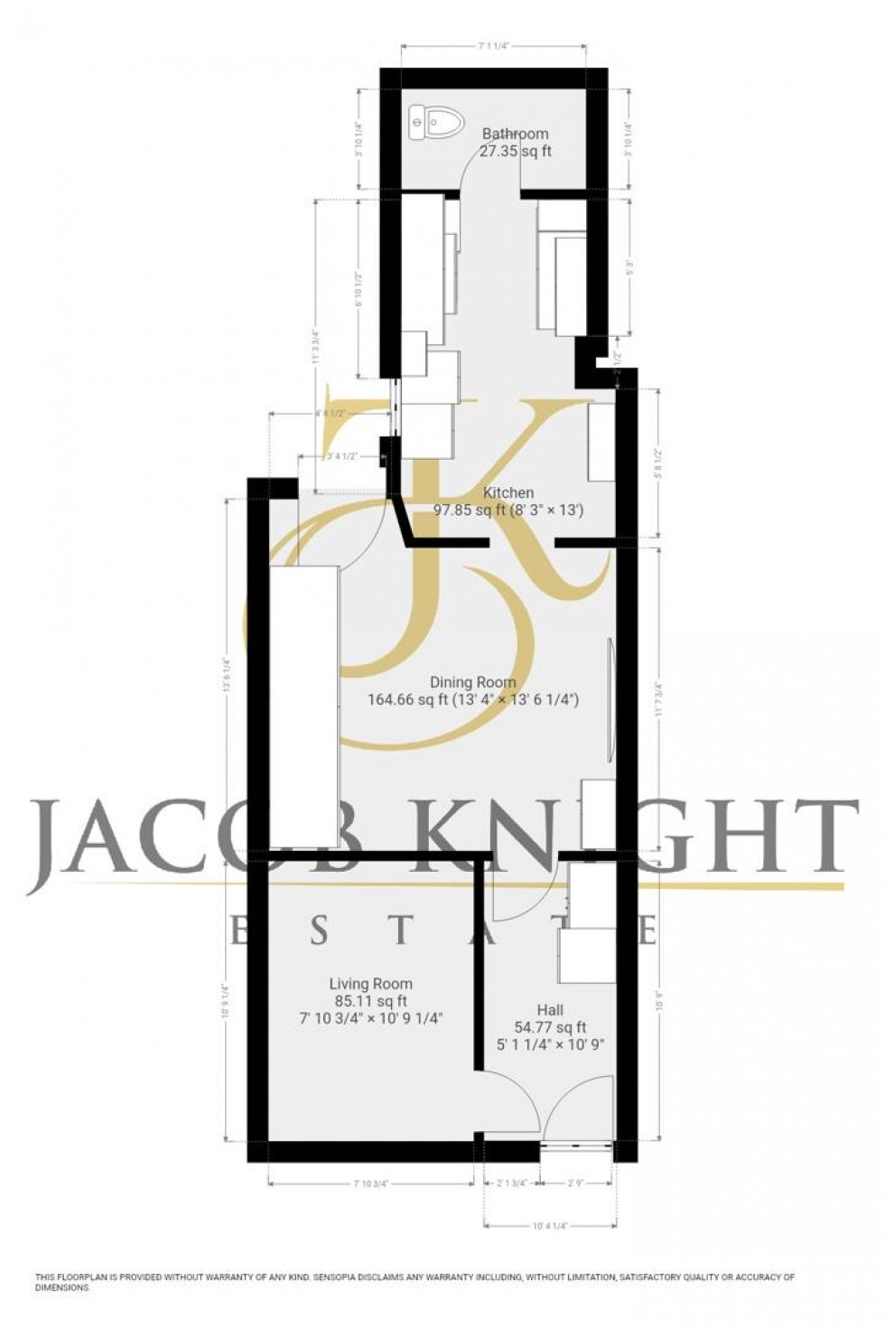 Floorplan for Carlton Avenue, Rusholme, Manchester