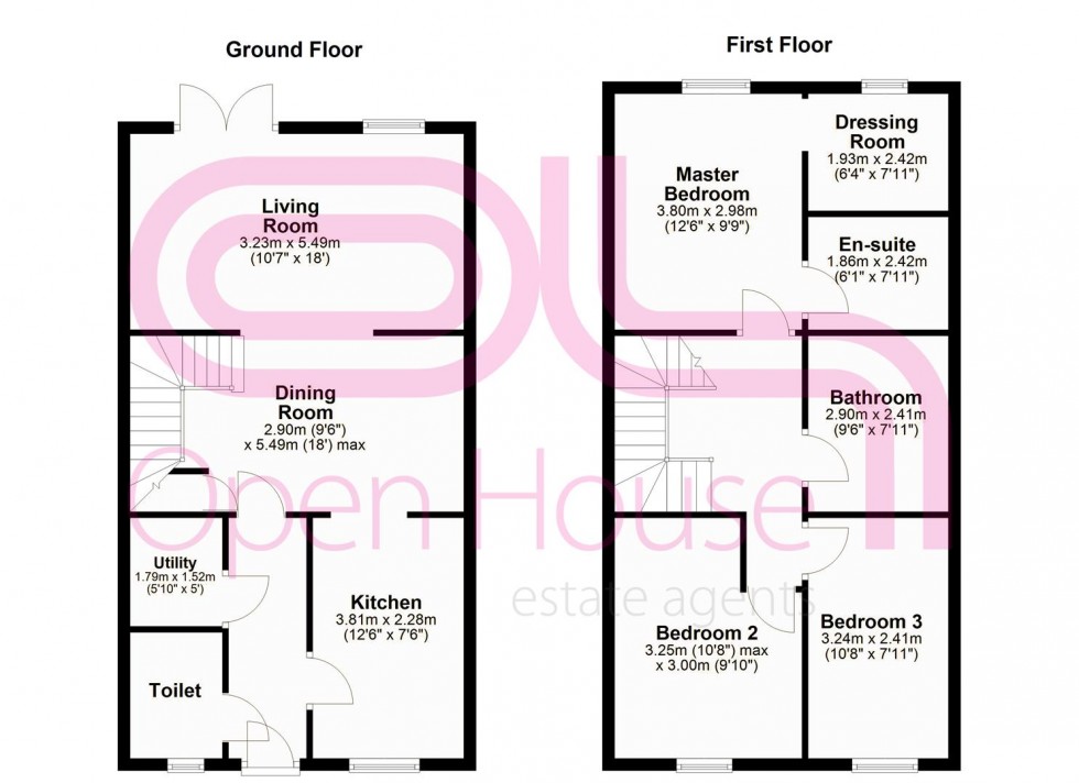 Floorplan for Sutton Road, Walpole Cross Keys, King's Lynn