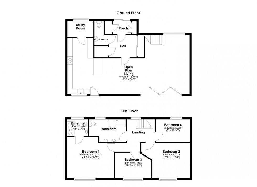 Floorplan for Chapel Lane, Acton Turville, Badminton