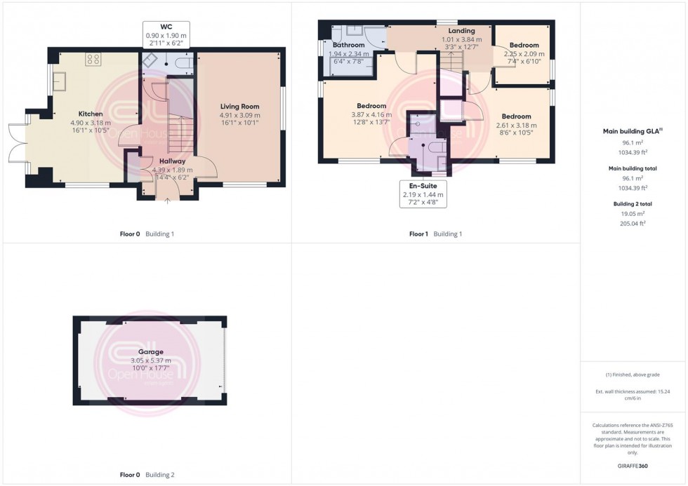 Floorplan for Edinburgh Road, Church Gresley, Swadlincote